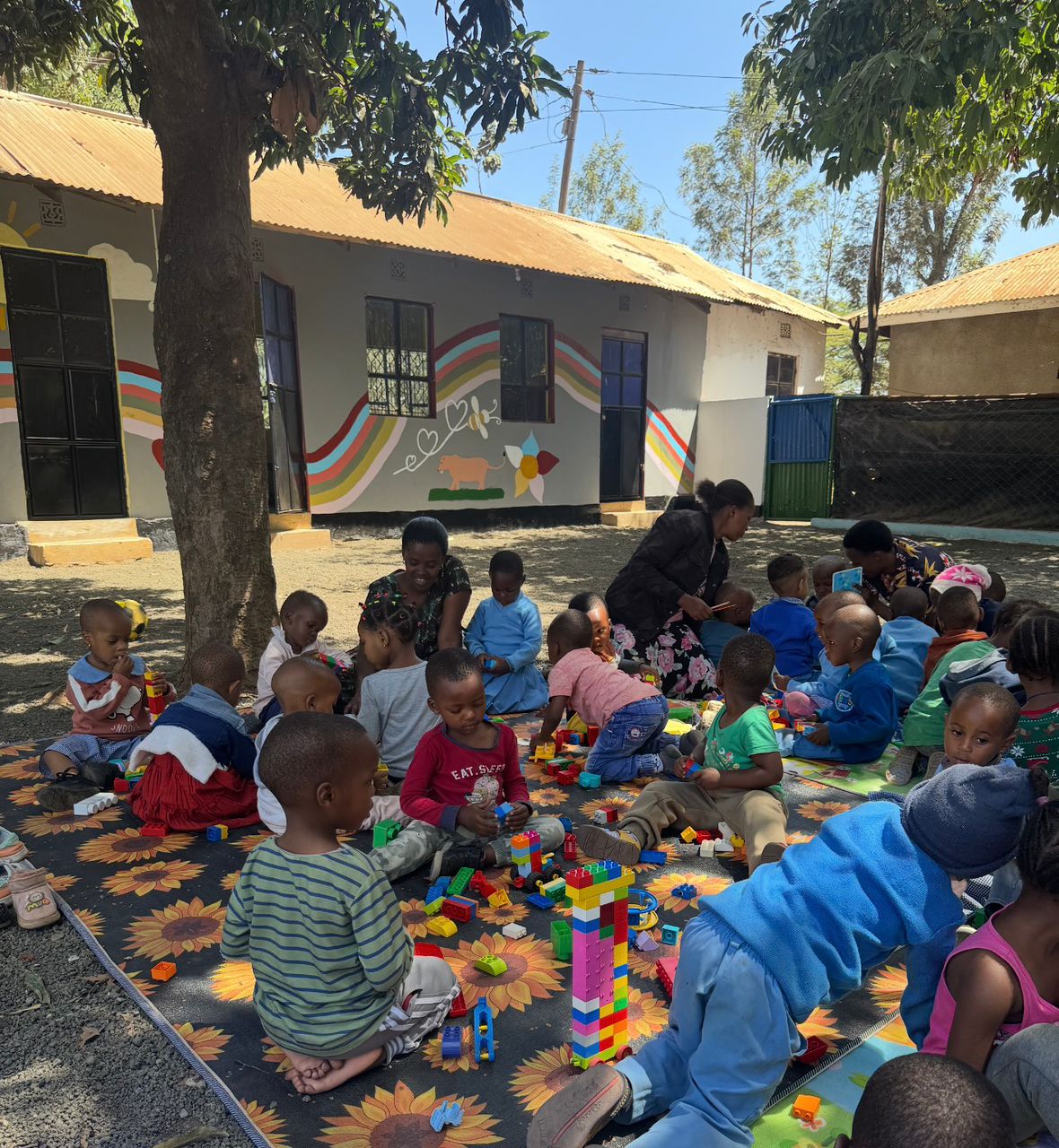 Children learning outdoors at BGCO